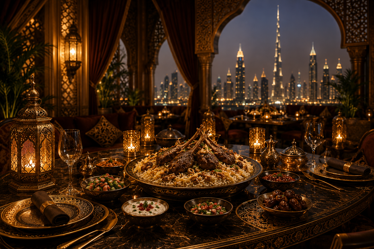 ✨ Emirates Royal Majlis ✨
Where royal flavors meet unforgettable moments. 🍽️👑
Experience luxury dining, rich traditions, and timeless elegance in every bite.