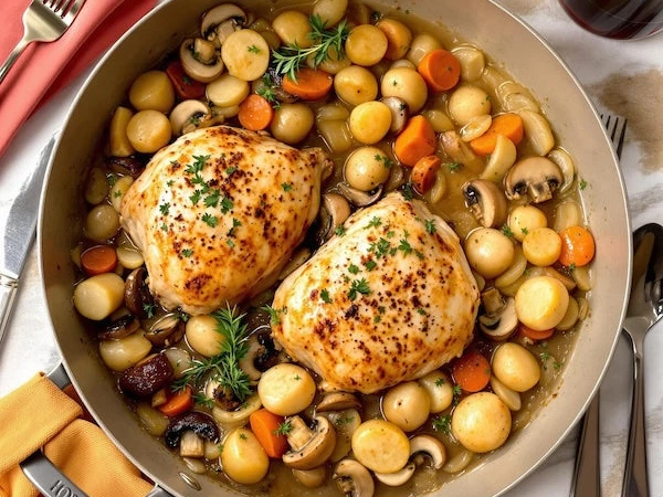 Chicken Grand-mere