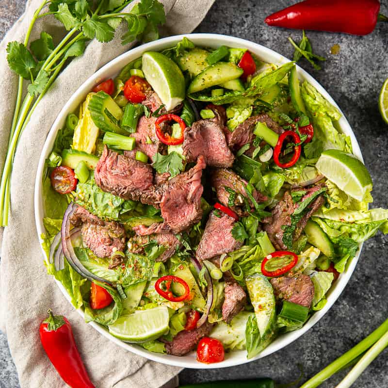 Spicy Thai Beef Salad